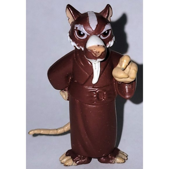 MASTER SPLINTER mini PVC action figure Teenage Mutant Ninja Turtles TMNT Viacom - Picture 2 of 8